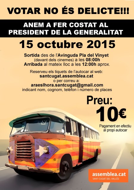 cartell bus 15O