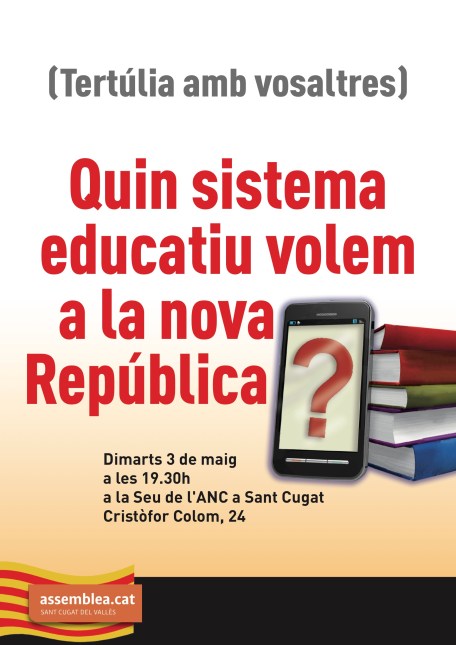 20160503 Tertulia Educacio